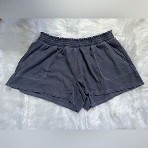 Aeropostale Waffle Charcoal Shorts